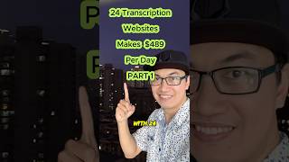 24 Transcription Websites to Earn 489Day from Home  Part 1 makemoneyfromhome [upl. by Pals]