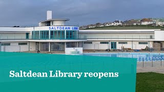 Saltdean Library reopens [upl. by Flavian]