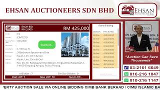 PROPERTY AUCTION SALE VIA ONLINE BIDDING CIMB BANK BERHAD  CIMB ISLAMIC BANK BERHAD [upl. by Dibbell]