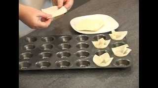 TexMex Wonton Cups Recipe [upl. by Ennaed506]