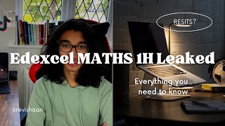 Edexcel Maths Paper 1H Leak Resits How Everything YOU need to know [upl. by Happ]