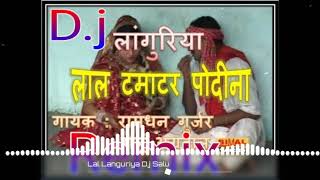 Lal Tamatar podina Languriya Mange rojina🎵 Ramdhan Gurjar Languriya🎧 DJ remix Salu Yadav Firozabad [upl. by Dygert]