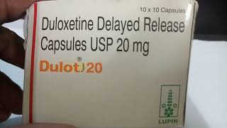 Dulot 20 MG Capsule  Uses Dosage Side Effects Price in hindi [upl. by Percy681]