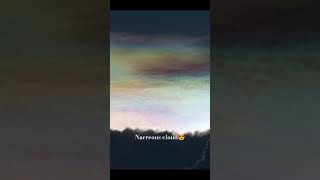 Rare Cloud Iridescence shorts viral explore foryoupage mustwatch dailyshorts shortsfeed fyp [upl. by Assiled]