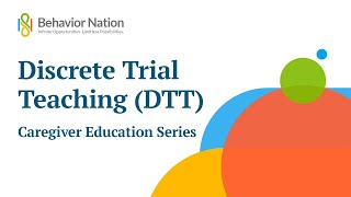 Discrete Trial Teaching DTT [upl. by Boesch]