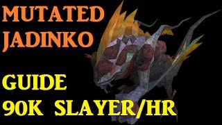 Mutated Jadinko Slayer Guide  90K Slay XP per hour Runescape 2014 [upl. by Sterrett]