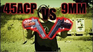 9MM Vs 45 ACP 1911s [upl. by Alethea]