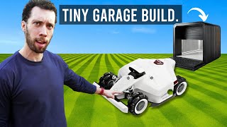 I Made a Tiny Garage for My Robot Lawnmower LUBA 2 [upl. by Thaine]