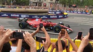 F1 Live Barcelona Road Show Carlos Sainz Ferrari F1 [upl. by Stan]