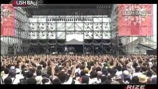 RIZE  NAME LIVE RUSHBALL 2005 [upl. by Ahsiryt45]