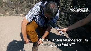 Frag doch mal den Jürgen Wanderschuhe schnüren [upl. by Ferullo]