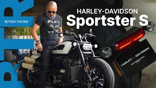 HarleyDavidson Sportster S Review  Beyond The Ride [upl. by Bartley610]