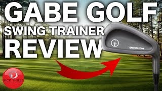 GABE GOLF SWING TRAINER REVIEW [upl. by Ynnep]