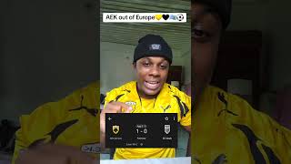 AEK Athens vs FC NOAH Review 💛🖤🇬🇷⚽️ aekfc [upl. by Sherl]