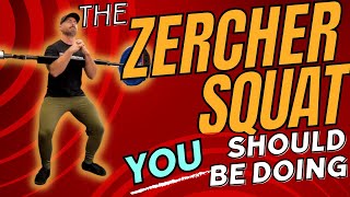 The Zercher Squat made better by AbMat  Why you should use the Zercher Pad amp do quaddominant lifts [upl. by Ahkihs]