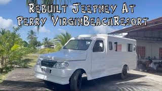 Rebuilt Jeepney At Perry Virgin Beach Resort Suba Malbago Daanbantayan Cebu Philippines 🇵🇭 [upl. by Trix568]