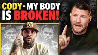 BISPING interviews Cody Garbrandt MY BODY IS BROKEN  Reacts to UFC 292 withdrawal [upl. by Agripina]