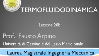 Termofluidodinamica Lezione20b [upl. by Reinnej]