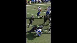 Boye Mafe with a Tackle For Loss vs Los Angeles Rams [upl. by Newg]