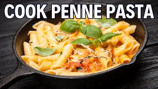 How To Cook Penne Pasta At Home The Best Way  Recipes By Chef Ricardo [upl. by Aretak21]