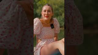 Body and leg selfmassage in the tranquil outdoors with Kristina selfmassage [upl. by Annaoy]