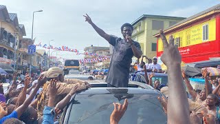 Nana Kwame Bediako  Cheddar Størms Takoradi With Massive Campaign Tour [upl. by Aalst]