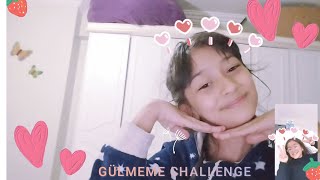 ENİSE ADLI ARKADAŞIM İLE GÜLMEME CHALLENGE 💗  İyi seyirler ❤ [upl. by Smith]