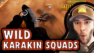 Wild Karakin Squads ft HollywoodBob amp Swagger  chocoTaco PUBG Gameplay [upl. by Thia]