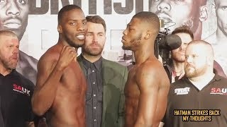 LAWRENCE OKOLIE VS ISAAC CHAMBERLAIN  FACE OFF  WEIGH IN REACTION amp FINAL THOUGHTS [upl. by Atined950]