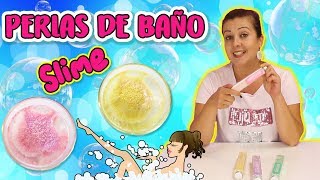 SLIME con PERLAS de BAÑO  Bath Pearls Slime  Experimentos caseros con slime [upl. by Leroy]