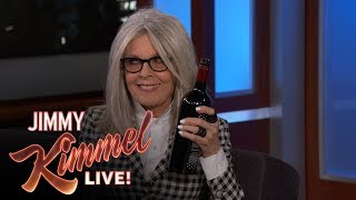 Jimmy Kimmels FULL INTERVIEW with Diane Keaton [upl. by Straus]