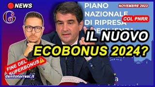 Nuovo ECOBONUS 2024 col PNRR ultime notizie  sostituirà il Superbonus [upl. by Navarro]