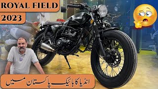 Cafe racer 200cc Price In Pakistan  Royal field Bullet In Pakistan  India Heavy Bikes In Pakistan [upl. by Elleinnad]