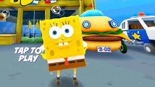 Sponge on the run game on Android  Gameplay with three outfits [upl. by Evante]