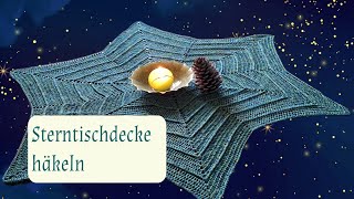 Sternentischdecke häkeln [upl. by Theadora658]