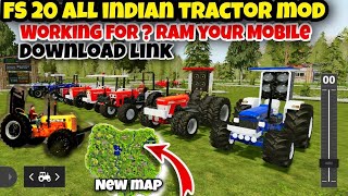 FS 20 INDIAN TRACTOR ✅ [upl. by Luke591]