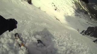 Tuckerman Ravine Skiing GoPro  April 12 2014 [upl. by Nolad517]