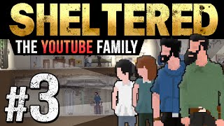 Sheltered Gameplay  Part 3  EXPANDING OUR SHELTER  Lets Play Sheltered [upl. by Enimzaj]