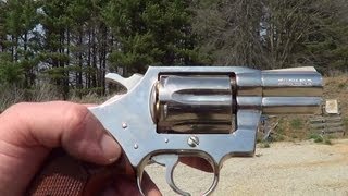 Colt Detective Special 38 Revolver Nickel [upl. by Nerej]