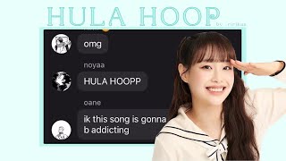 HULA HOOP  HQ X LOONA  haikyuu texts [upl. by Olaf]