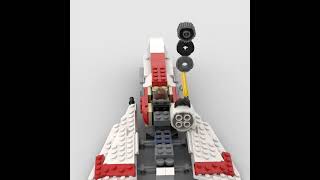 LEGO Battlestar Galactica Colonial Viper  Alternate Build of 75388 Jedi Bobs Starfighter [upl. by Marguerita167]