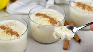 Arroz con leche de la abuela cremoso [upl. by Ganiats]