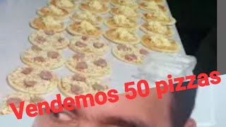 Noite de muitas vendas de pizza vendemos 50 pizzas [upl. by Aiynat]