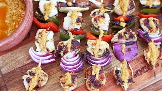 Brochette de Pollo Asado  EXQUISITO Receta de Locos X el Asado [upl. by Nannah578]