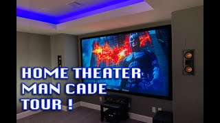 Home Theater Man Cave Tour [upl. by Nylram123]