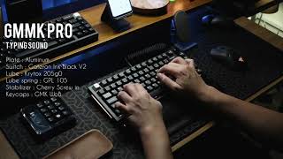 GMMK PRO Build with Gateron ink Black V2 [upl. by Ailido]