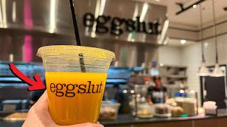 Eggslut Las Vegas  Best Breakfast Sandwich on the Las Vegas Strip in 2024 [upl. by Coop]