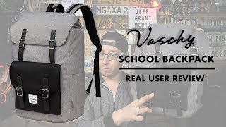 Vaschy School Backpack  Real User Review [upl. by Neelram]