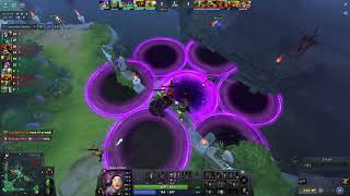 How to lane mid void spirit Malr1ne vs huskar  Dota 2 [upl. by Annice]