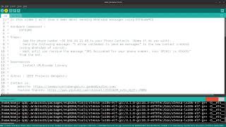 Sending WhatsApp Messages with ESP Node MCU [upl. by Peih]